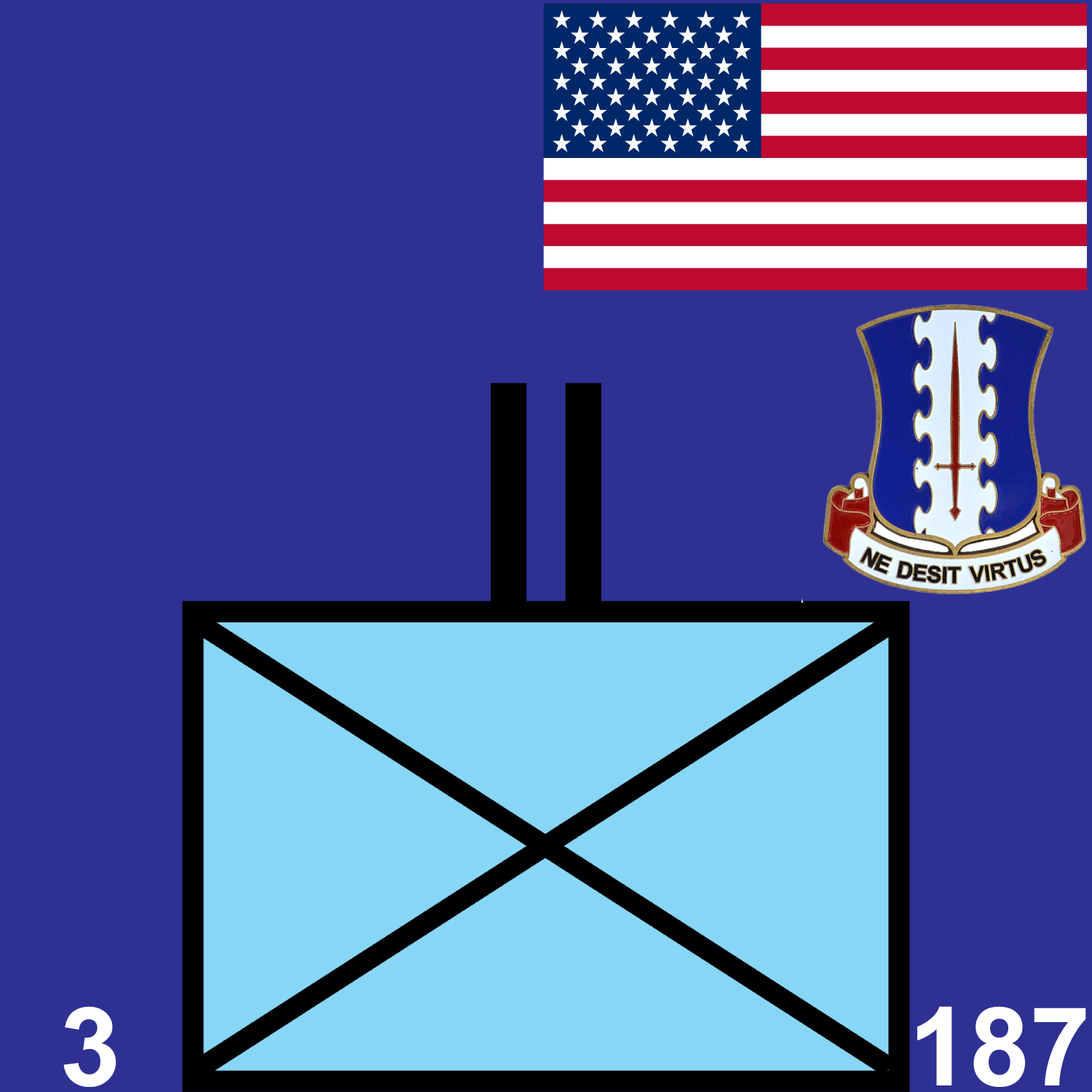 3d Battalion, 187th Infantry Regiment icon